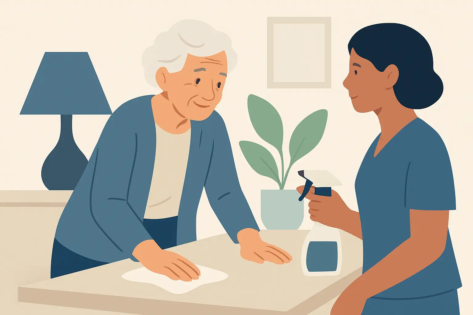 Light Housekeeping for Seniors That Really Helps