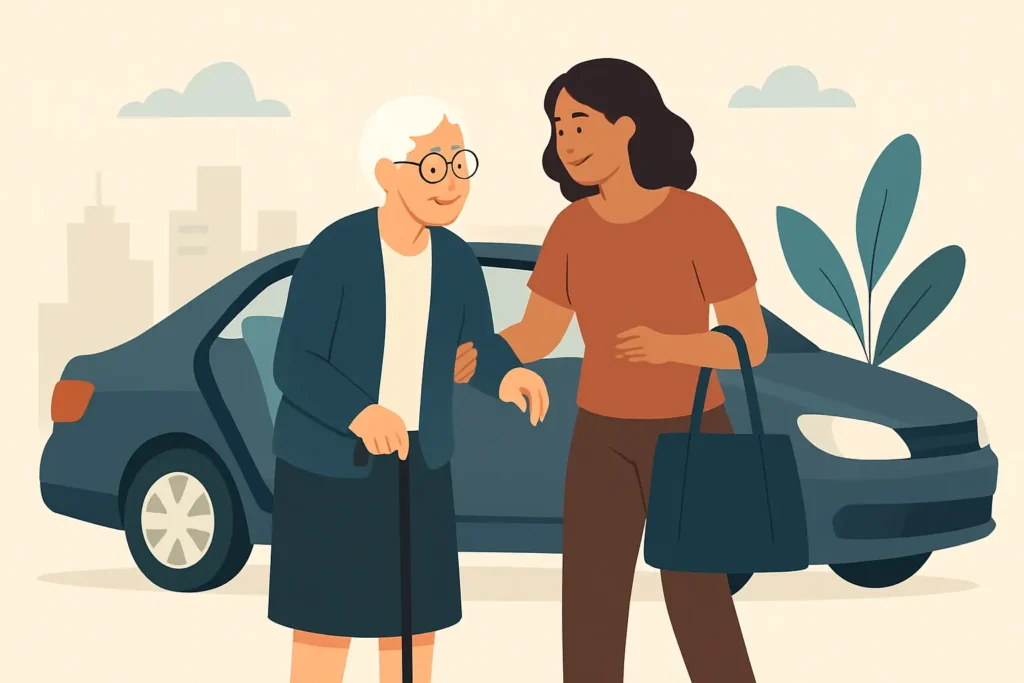 Senior Rides and Errands: Care That Shows Up