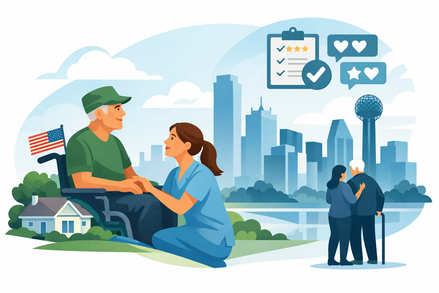VA Home Care Provider Reviews in Dallas
