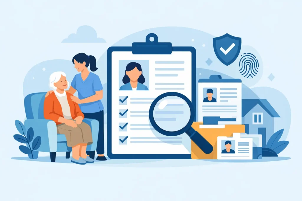 In Home Caregiver Background Check Process