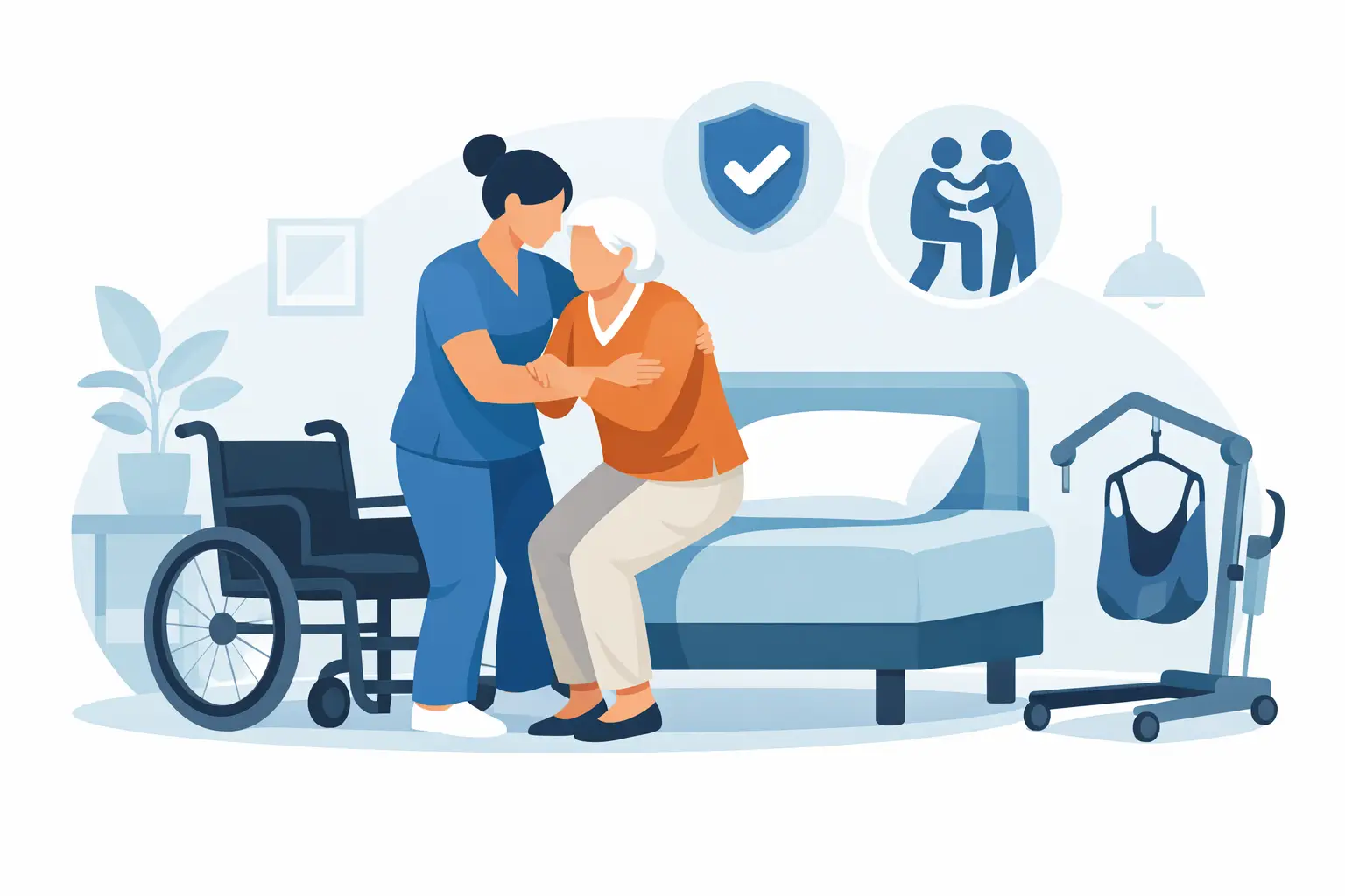 Safe Transfer Techniques for Caregivers